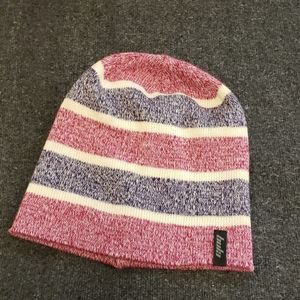 Bula Winter Beanie Hat Off White Pink Purple OS